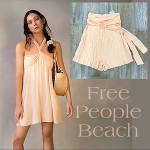 NWT Free People Beach Redondo Peach Romper